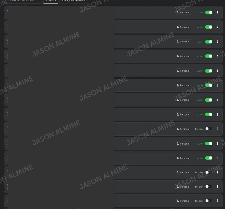 n8n: workflow operations